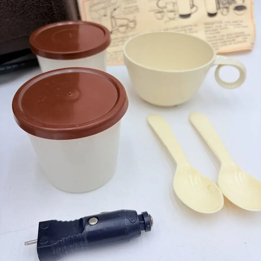 EMPIRE Home ’n Away 12V 120V COFFEEMAKER Travel Kit Case Tested Works
